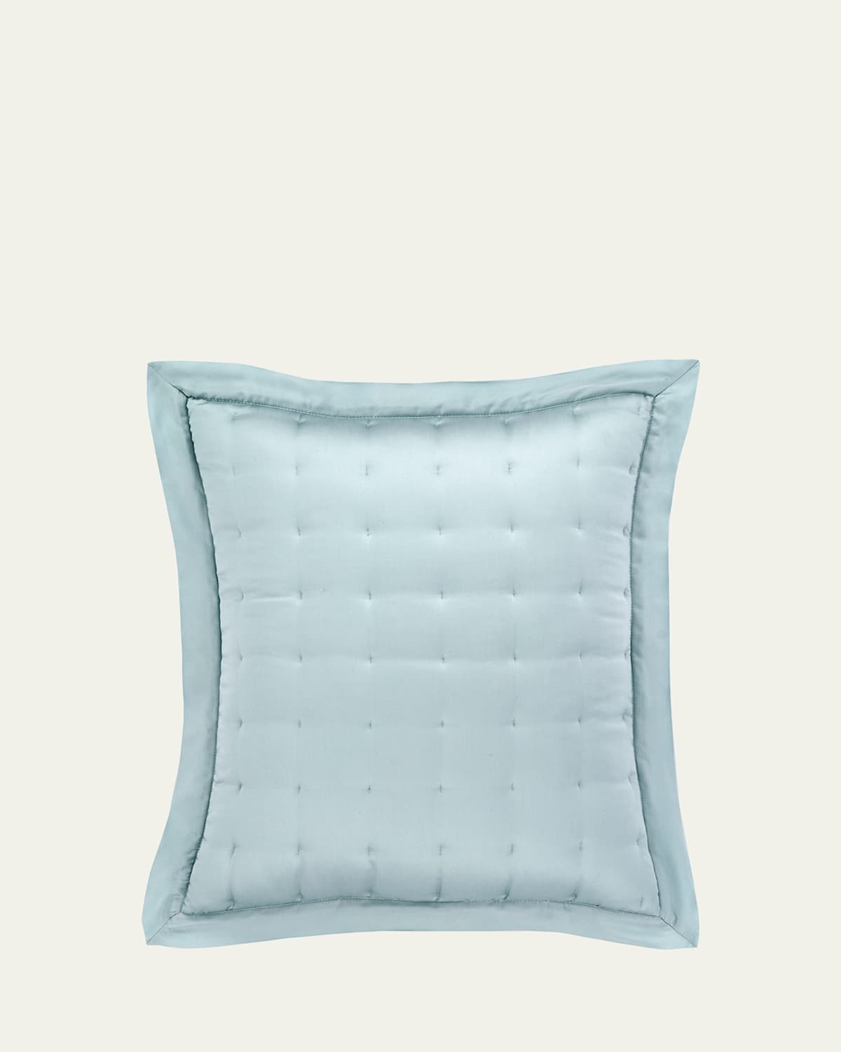 Pine Cone Hill Puff Tencel Standard Sham, Robin's Egg Blue