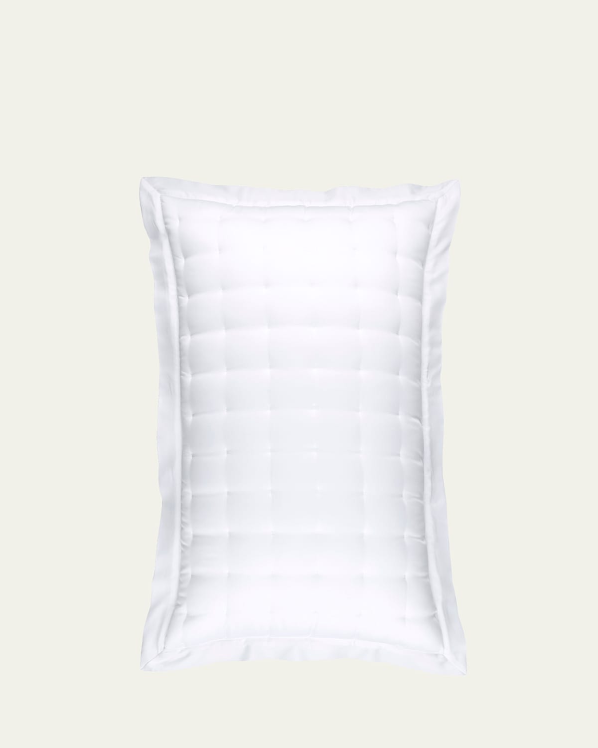 Pine Cone Hill Puff Tencel King Sham, White