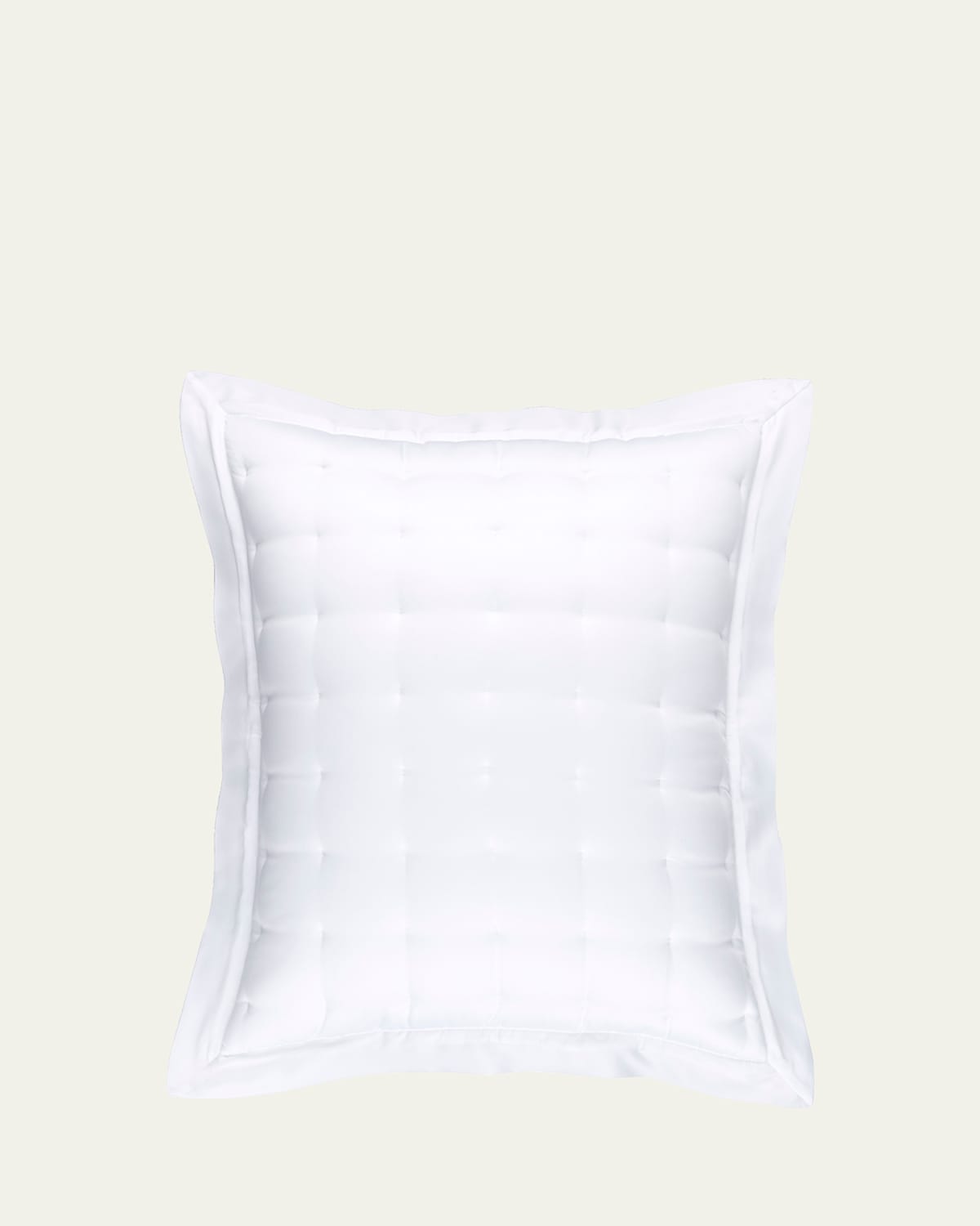 Pine Cone Hill Puff Tencel Standard Sham, White