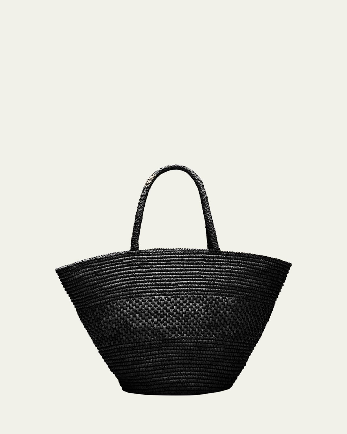 The Row | Emilie Small Raffia Basket Bag