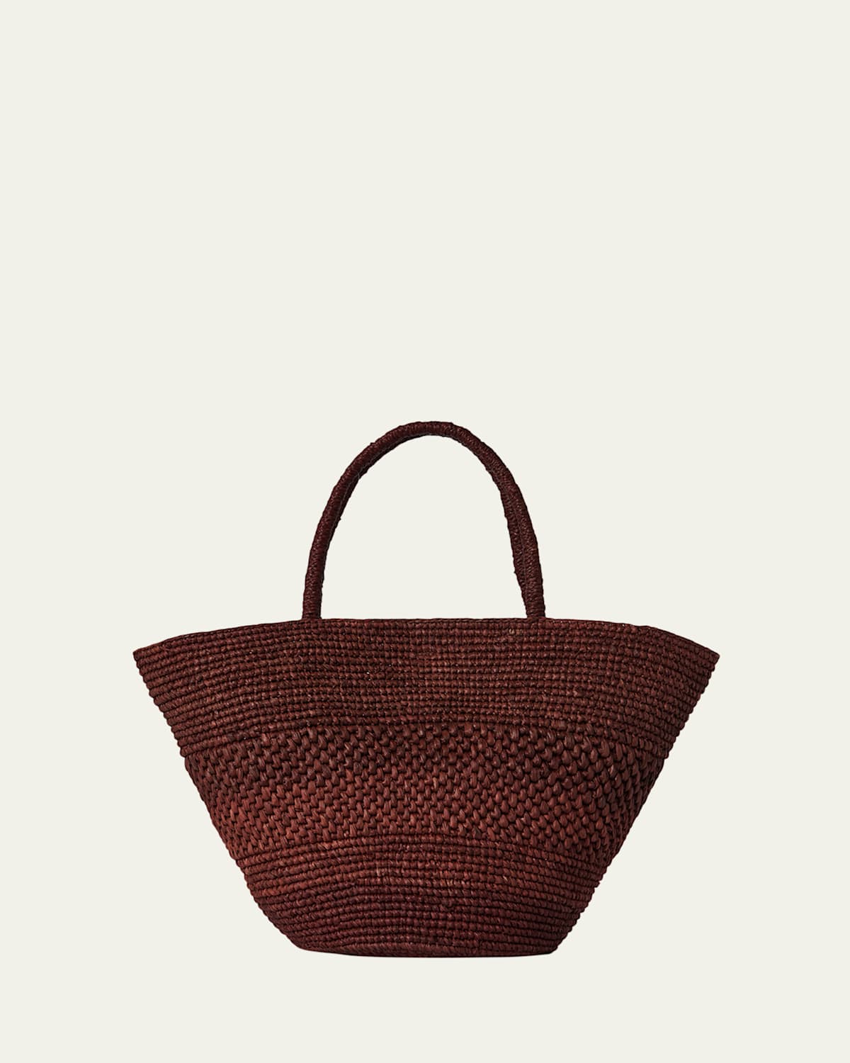 The Row Emilie Panier Tote In Raffia