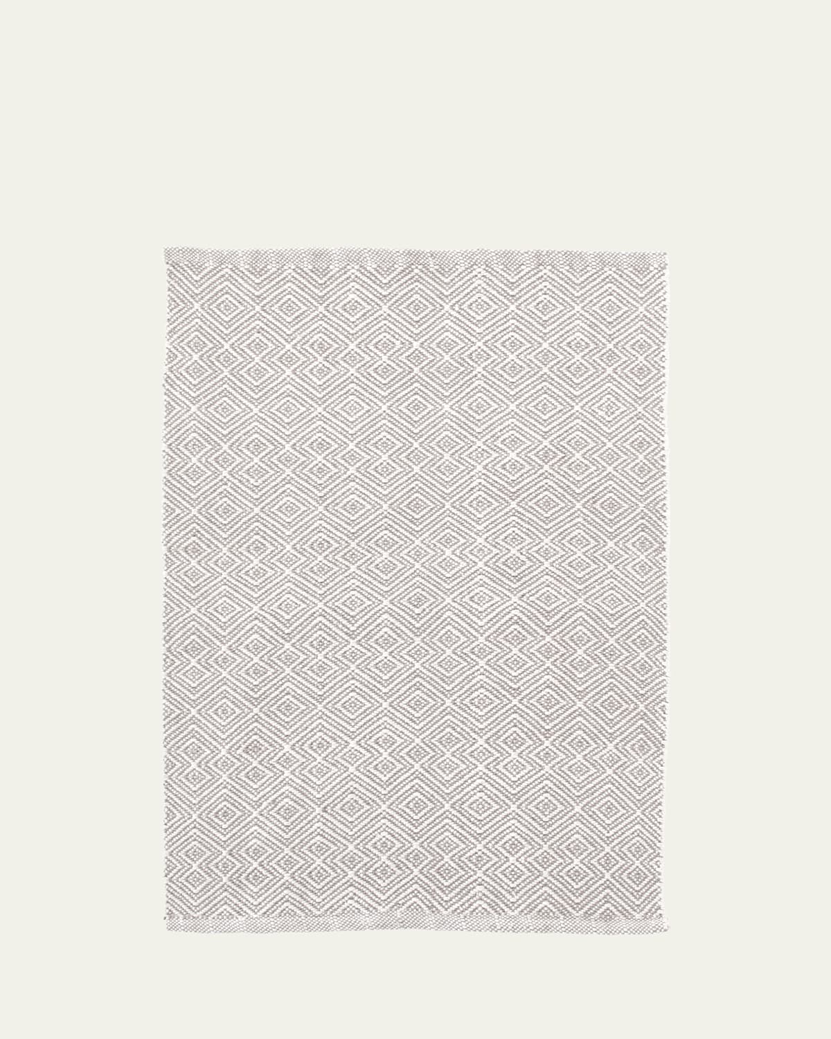 Annie Selke Annabelle Grey Handwoven Indoor/outdoor Rug, 9' X 12' In Grey