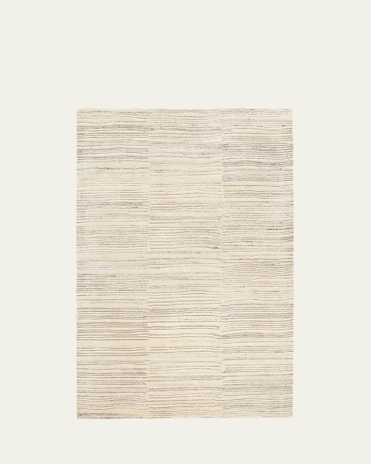 Annie Selke Avery Oatmeal Hand-tufted Wool Rug, 10' X 14'