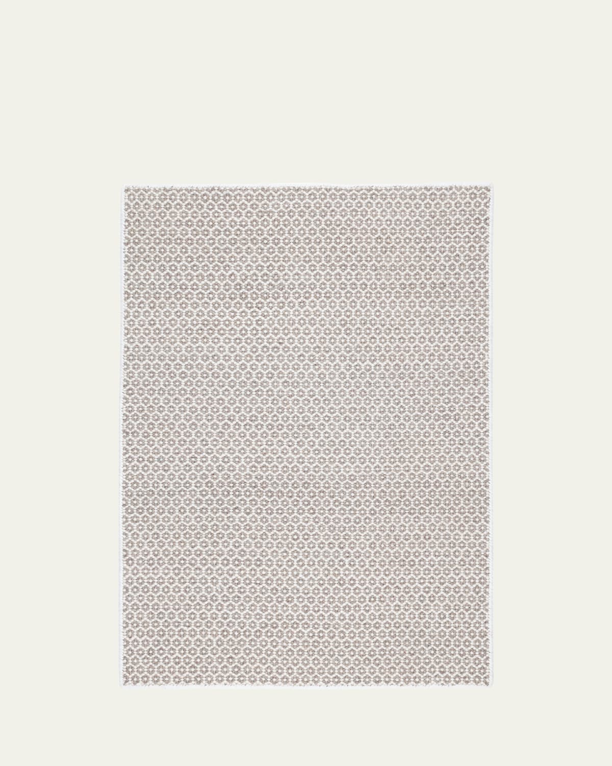 Annie Selke Honeycomb Ivory/grey Handwoven Rug, 9' X 12' In Ivory/grey