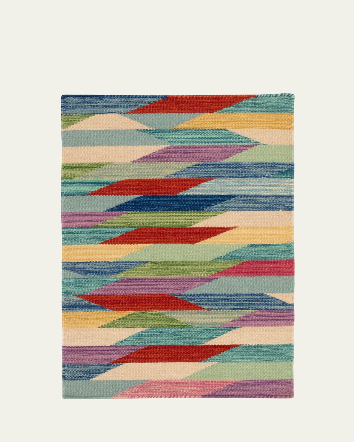 Annie Selke X Kit Kemp Hotline Multi Handwoven Rug, 8' X 10' In Multi