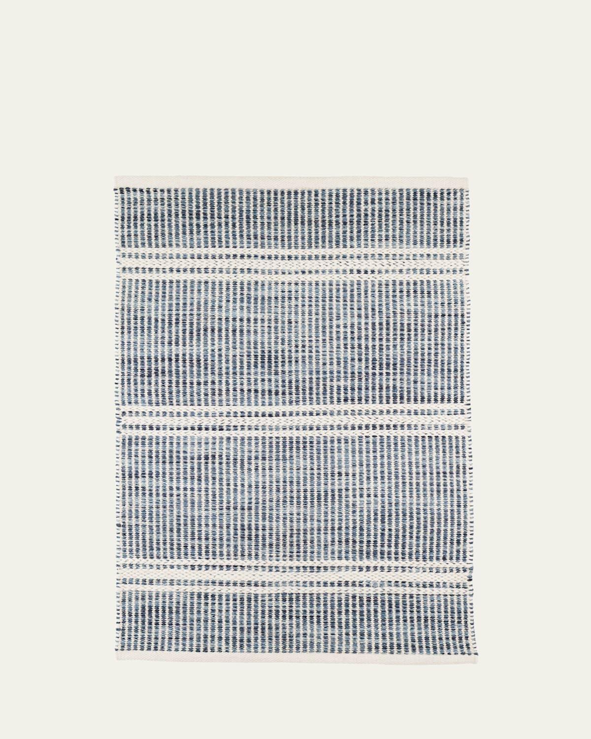 Annie Selke Malta Blue Handwoven Rug, 9' X 12' In Blue