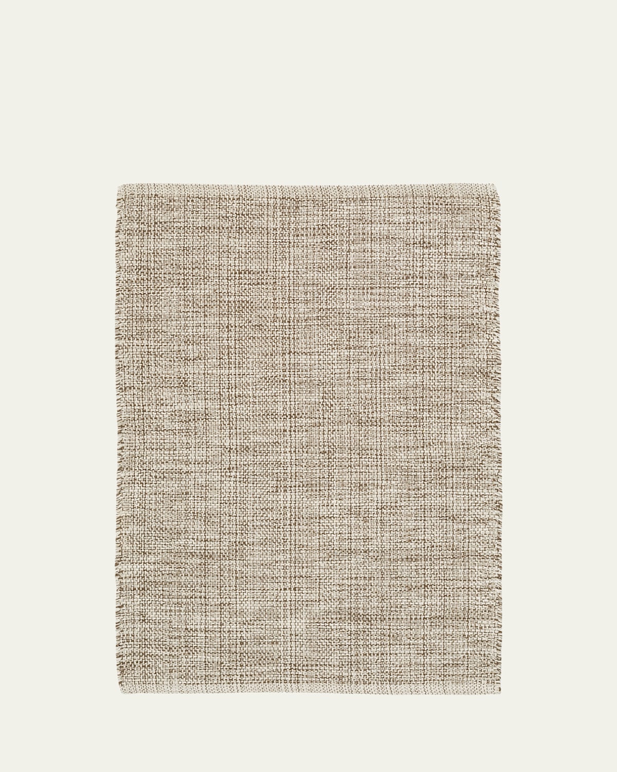 Annie Selke Marled Brown Handwoven Cotton Rug, 4' X 6' In Brown