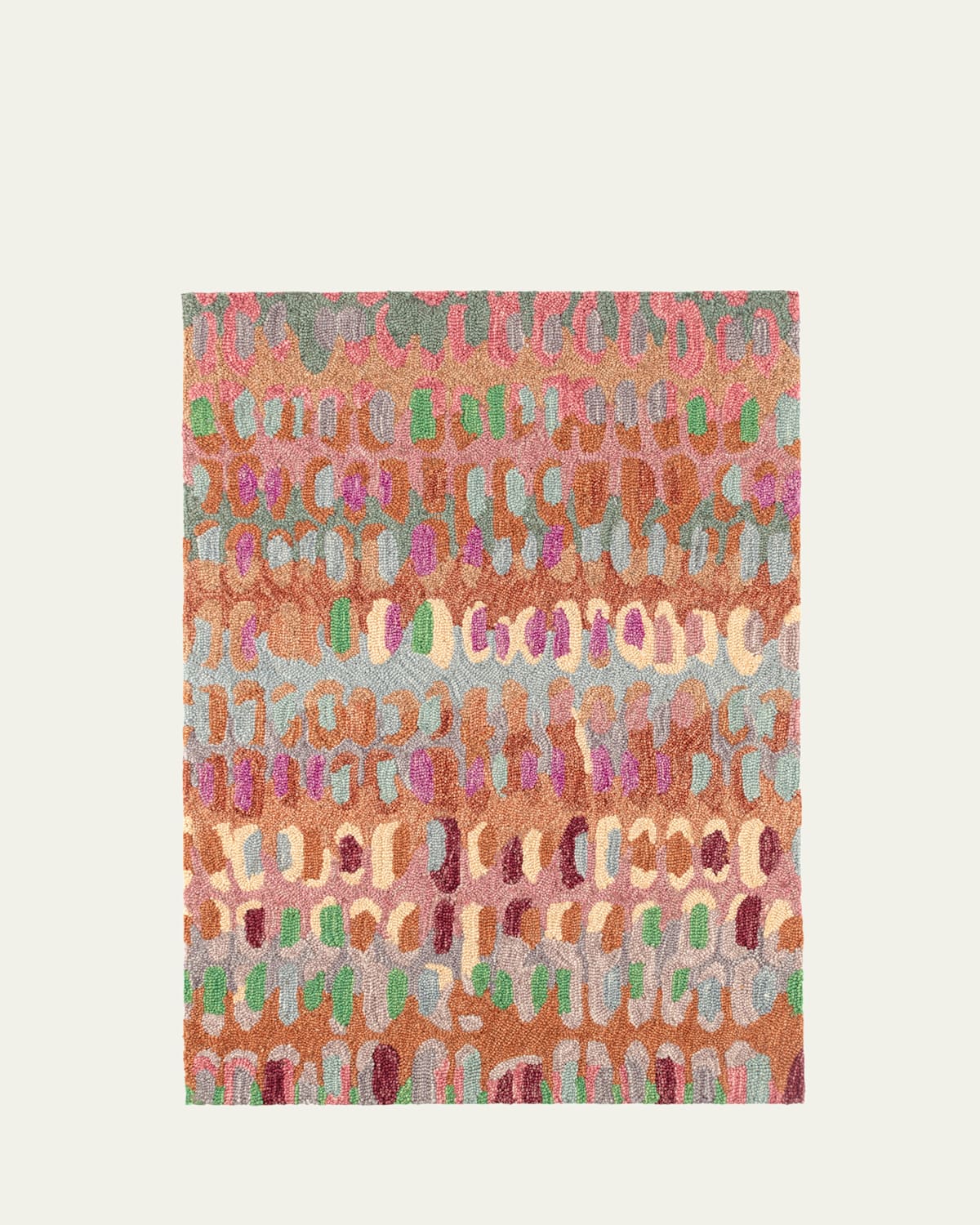 Annie Selke Paint Chip Clay Micro-hooked Rug, 10' X 14' In Clay