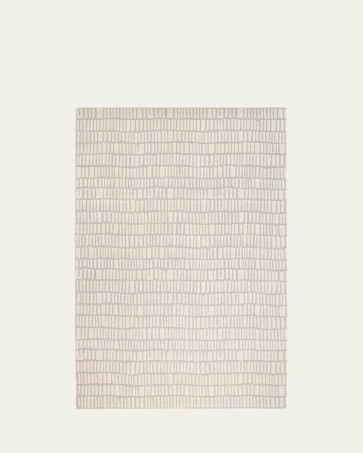 Annie Selke Roark Ivory Hand-tufted Rug, 6' X 9' In Ivory