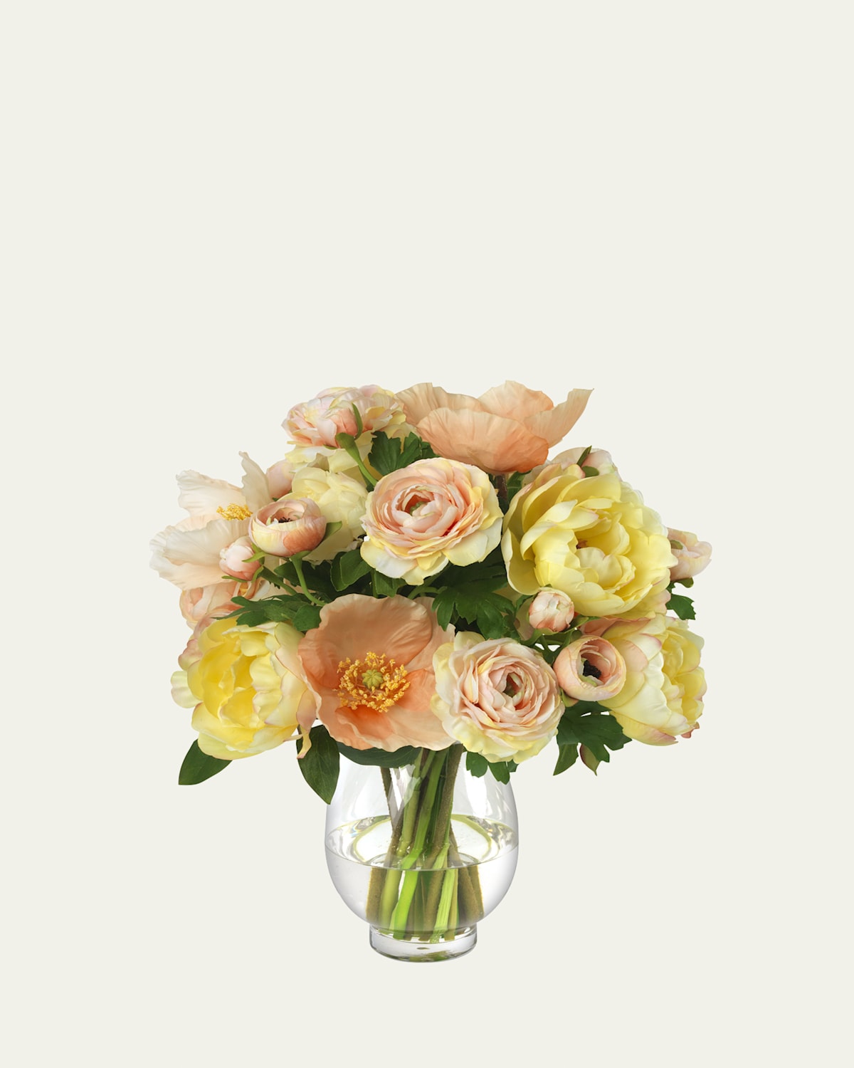 Diane James Poppies And Ranunculus In A Vase