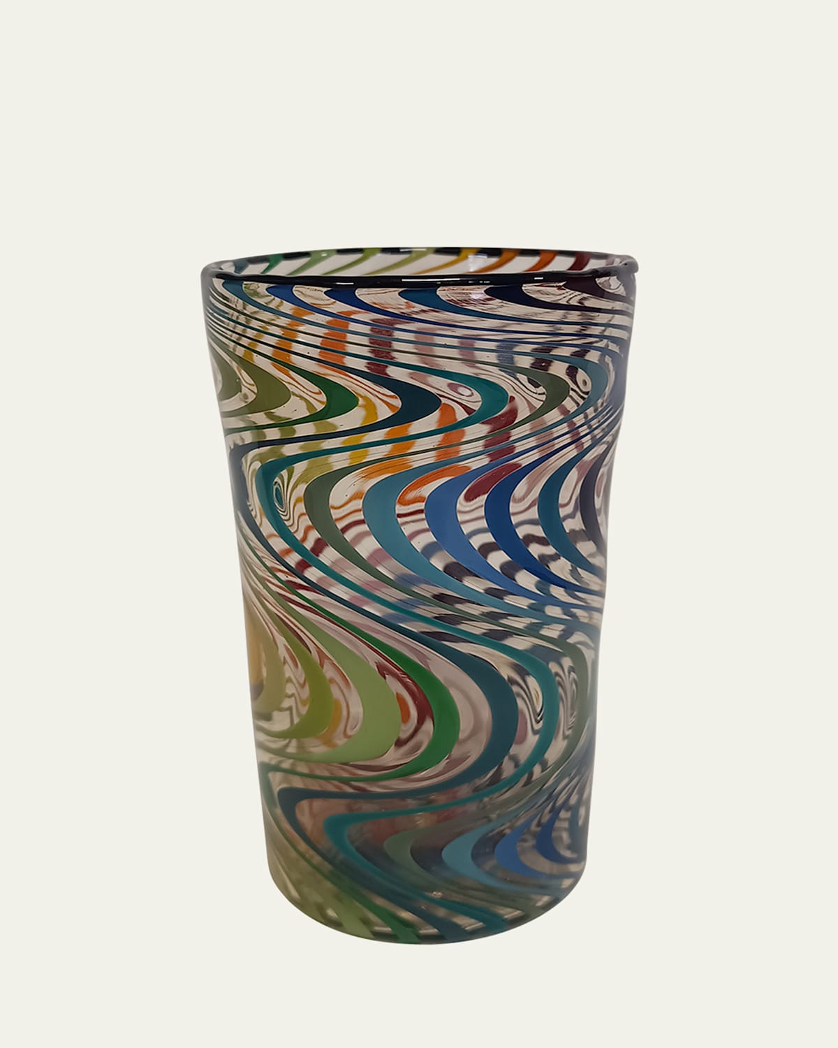 Pierrot Doremus Big Right Wig Wag Drinking Glass, 15 oz.