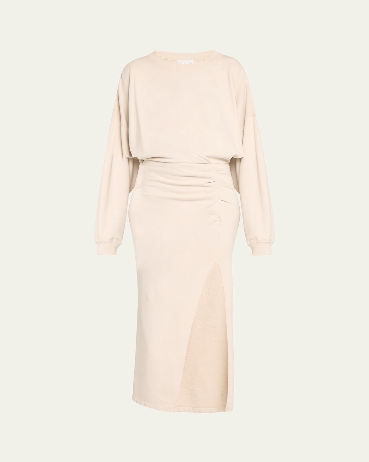 Salomon Knit Long-Sleeve Midi Dress