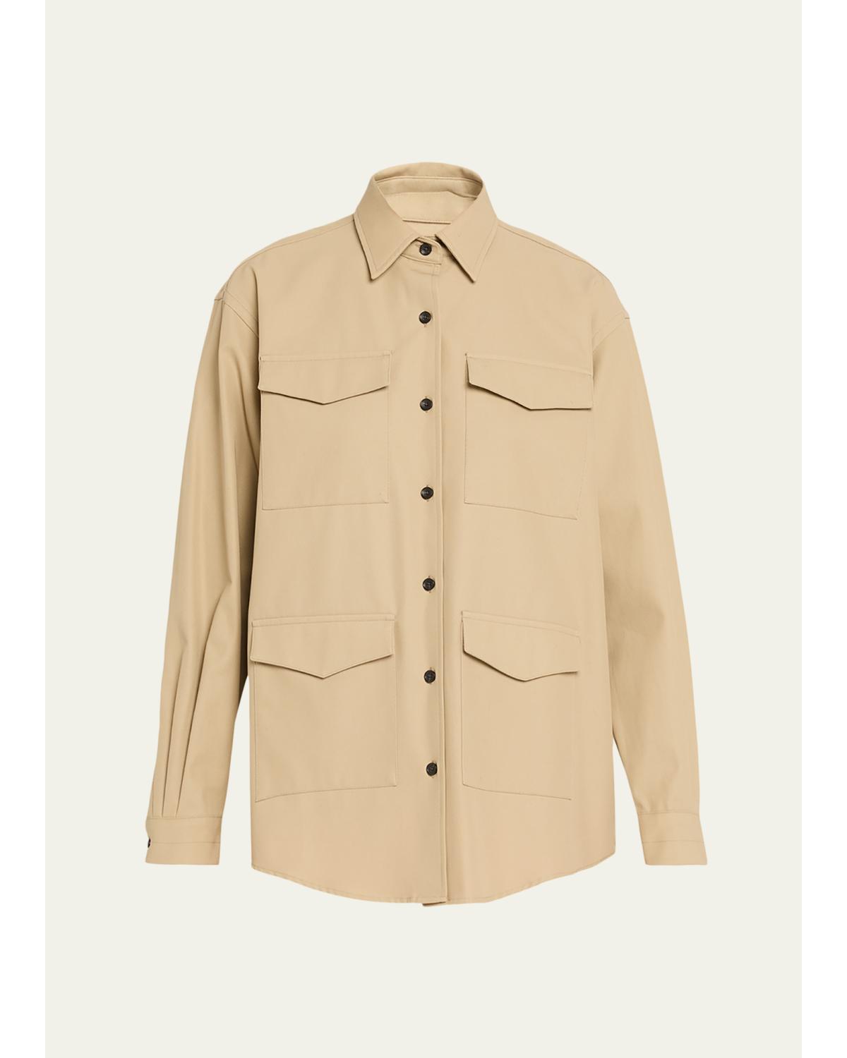 Cargo Pocket Utilitarian Shirt