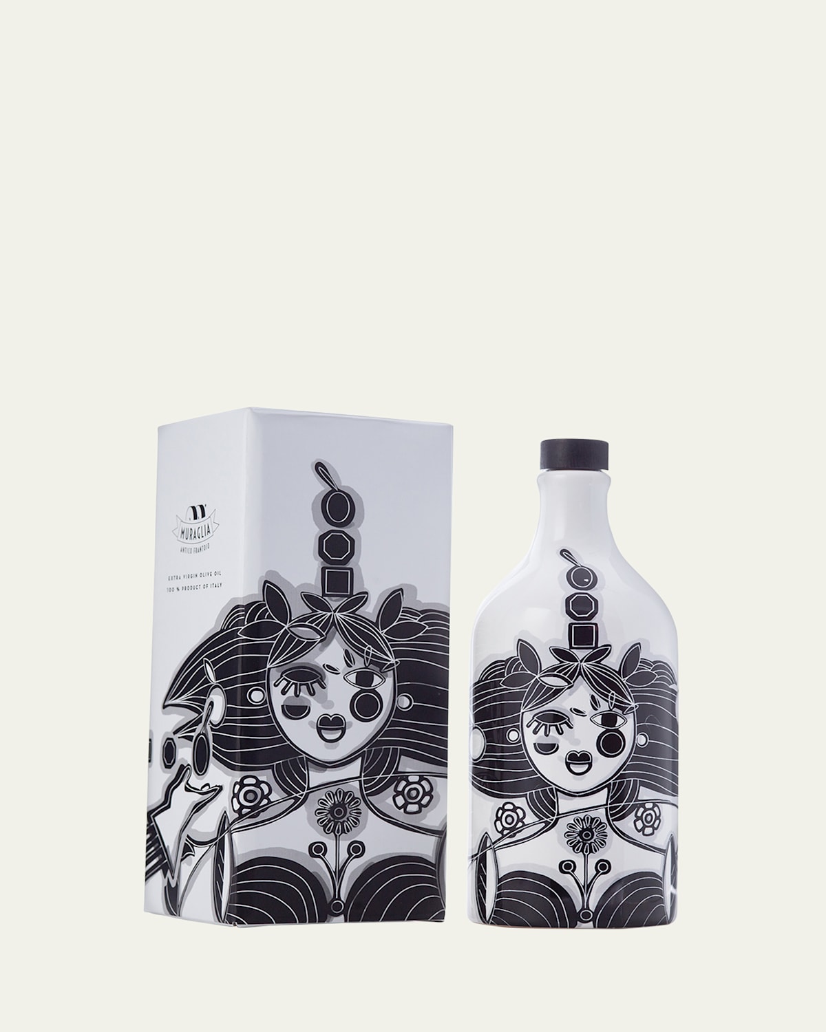 Ceramic Jar of Medium Fruity EVOO, 500 ML - Limited Edition