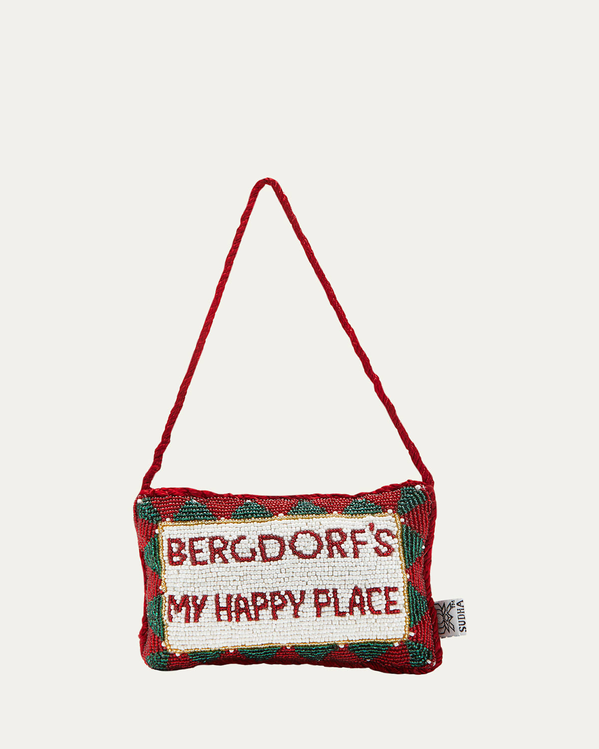 Bergdorfs My Happy Place Christmas Doorknocker