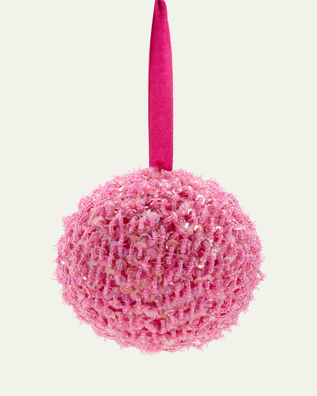 Sequin Ball Beaded Ornament