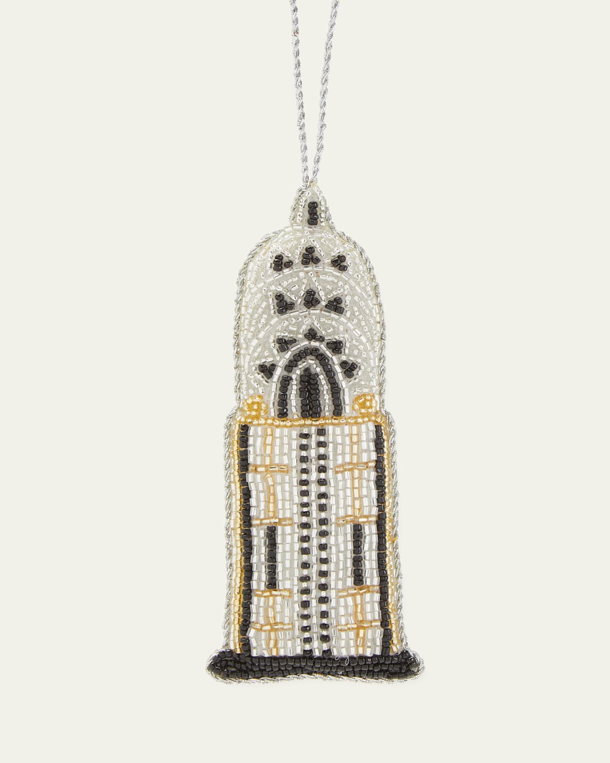 Chrysler Building Beaded Christmas Ornament
