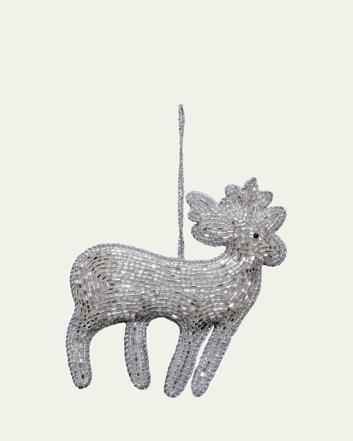 Reindeer Beaded Ornament