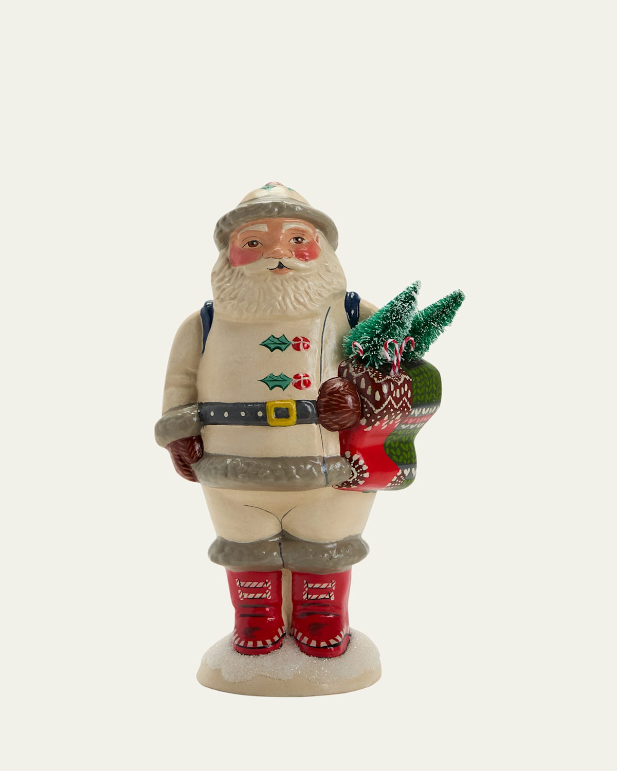 American Christmas Santa Figurine