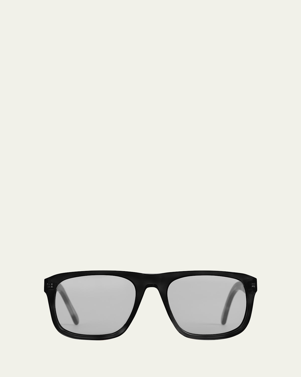 Totême The Navigator Acetate Square Sunglasses In Gray