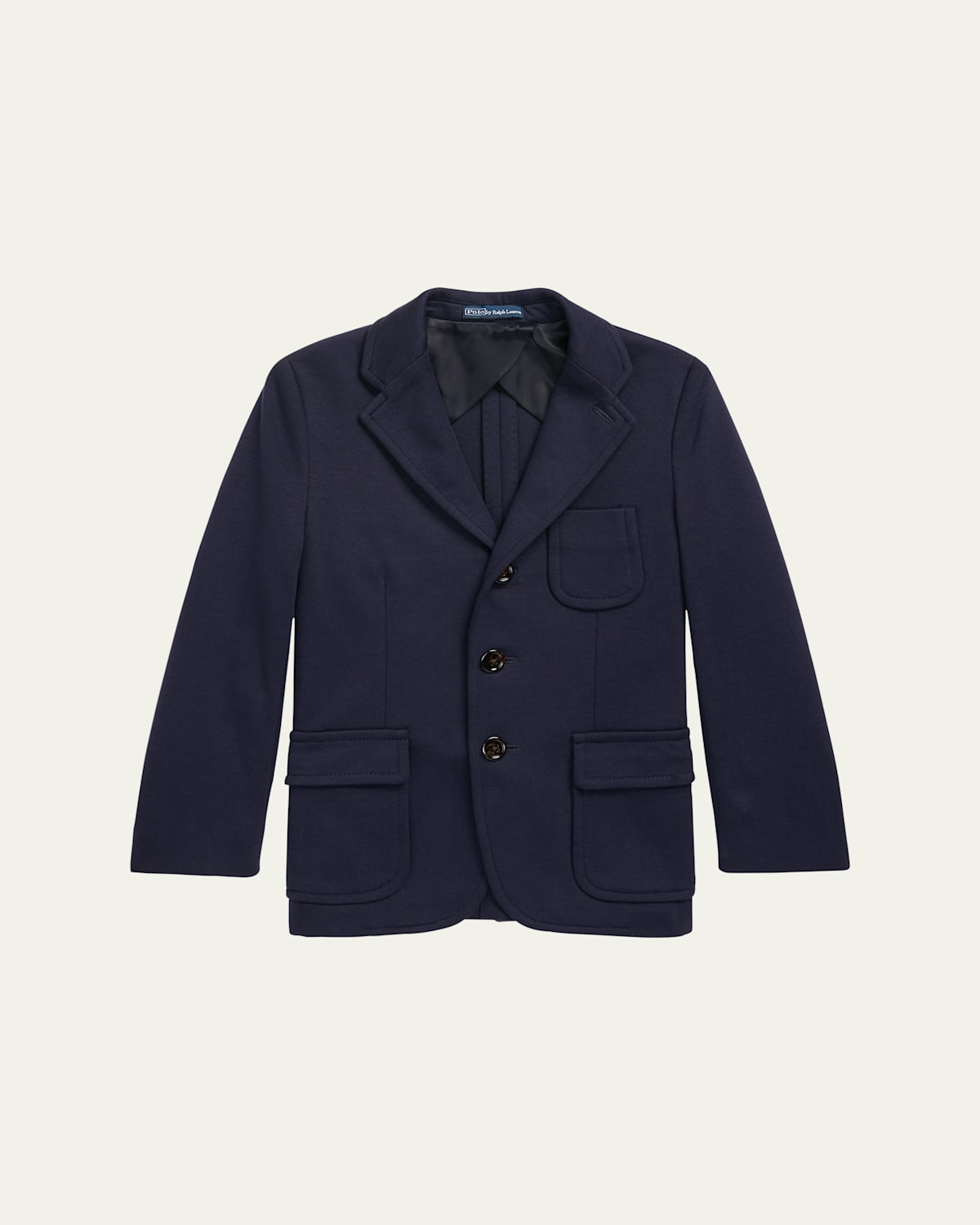 Polo Ralph Lauren Boy's Tailored Interlock Sport Coat In Navy