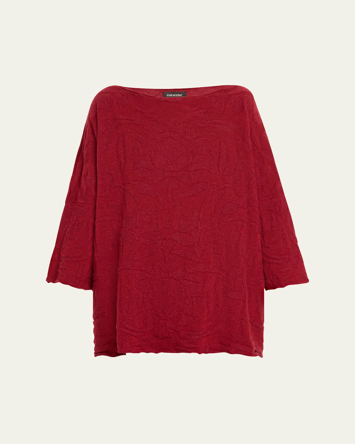 Cashmere Square Top (Long Length)