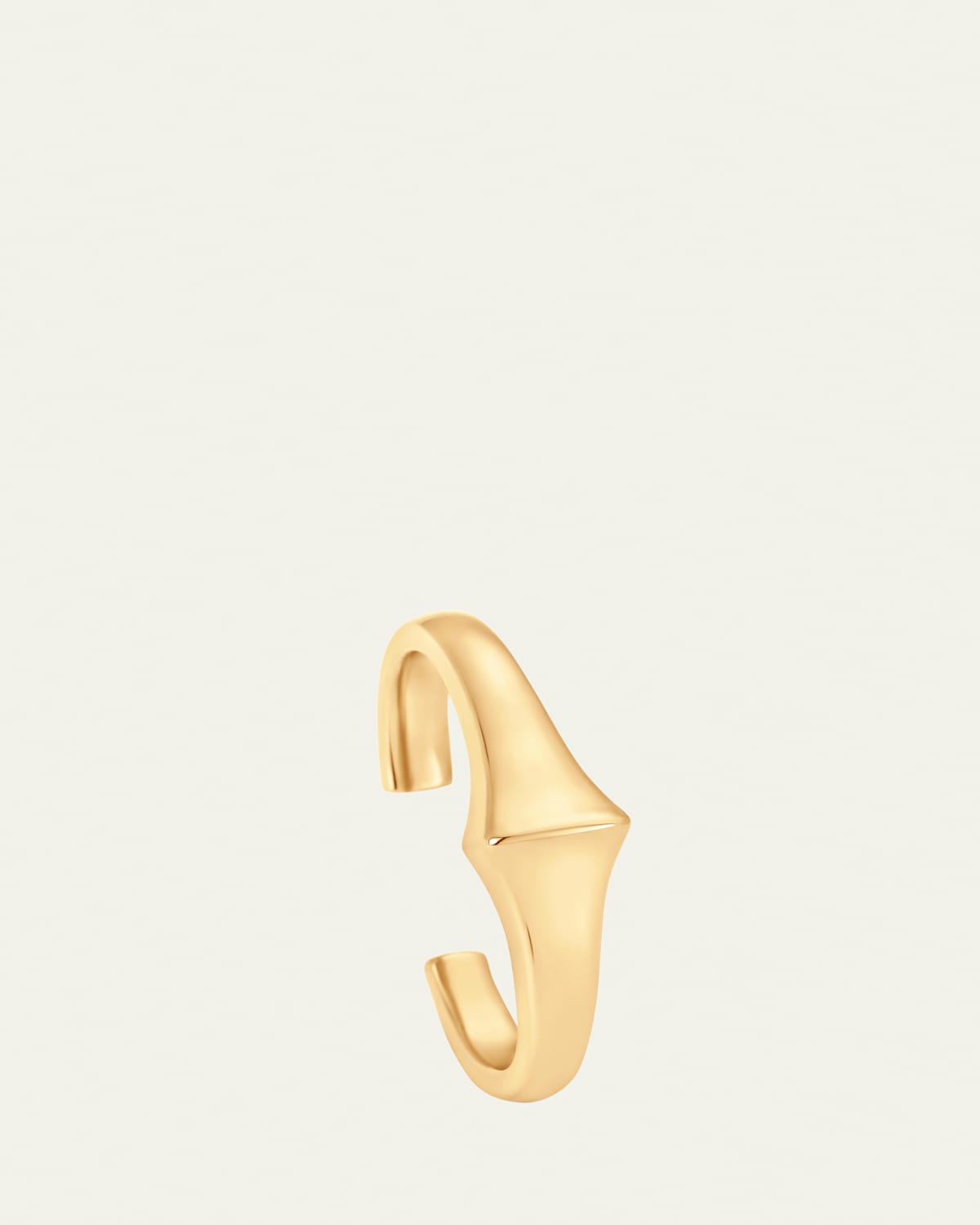 18K Yellow Gold Lucia Ear Cuff, Single