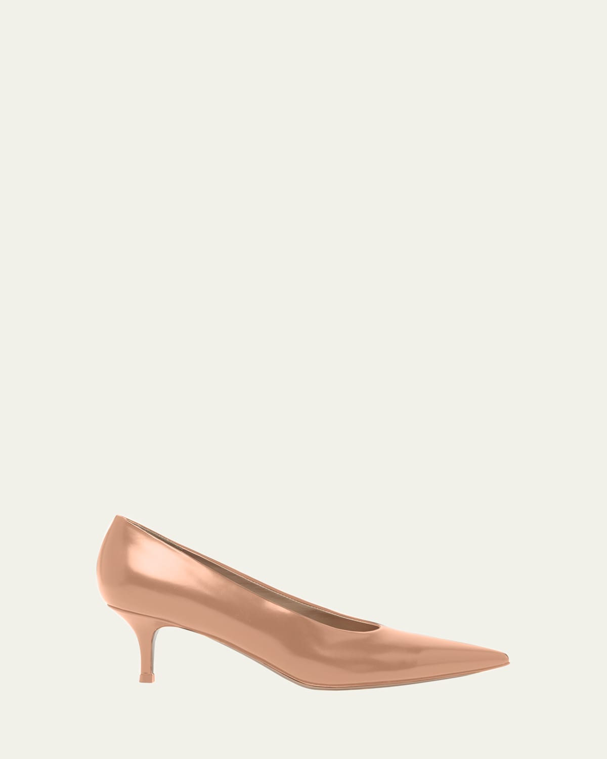 Gianvito Rossi Robbie 55 Pumps In Praline