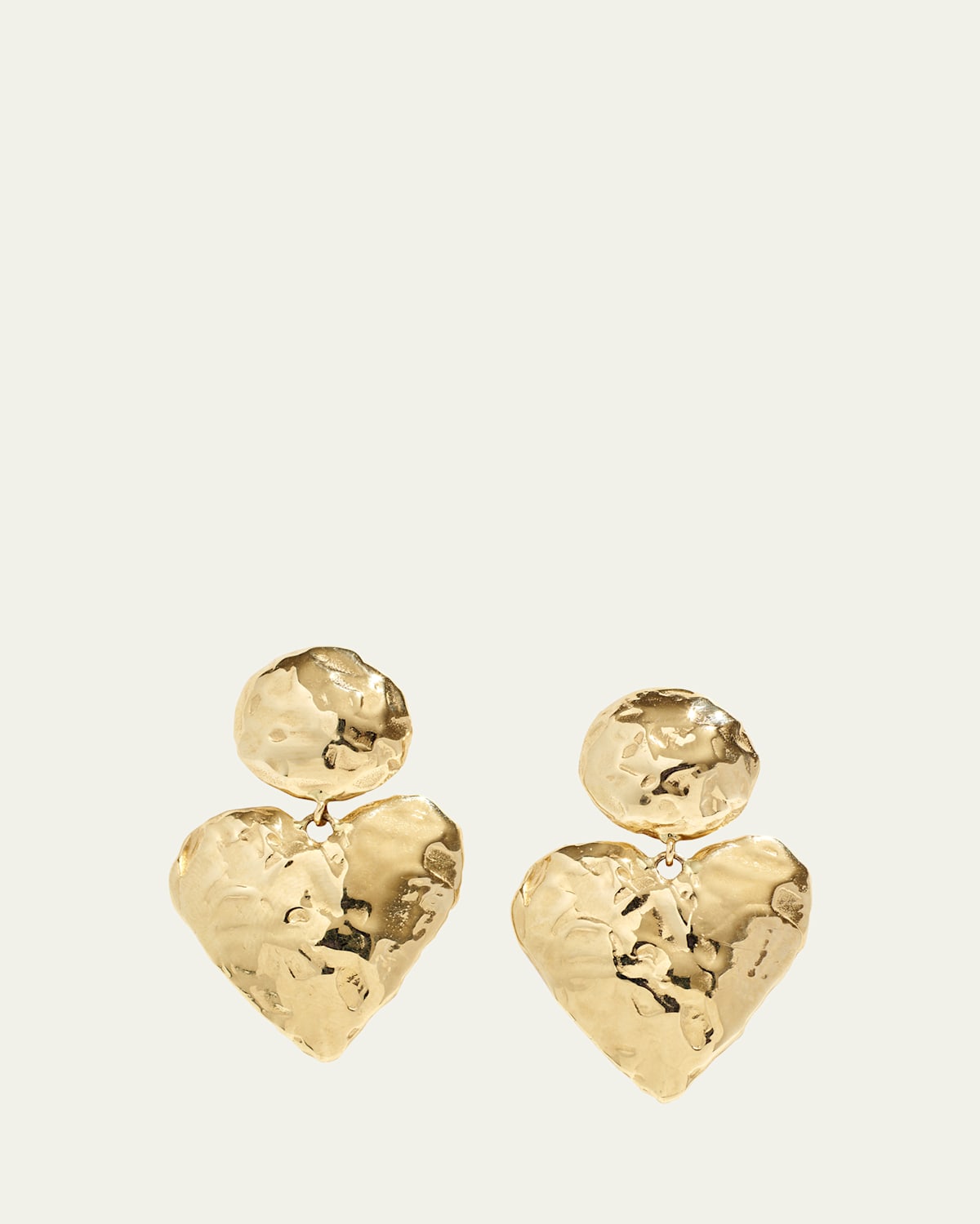 Heart Earrings, Bold