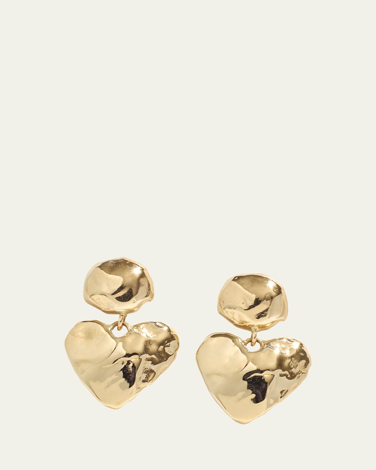 Heart Earrings, Light