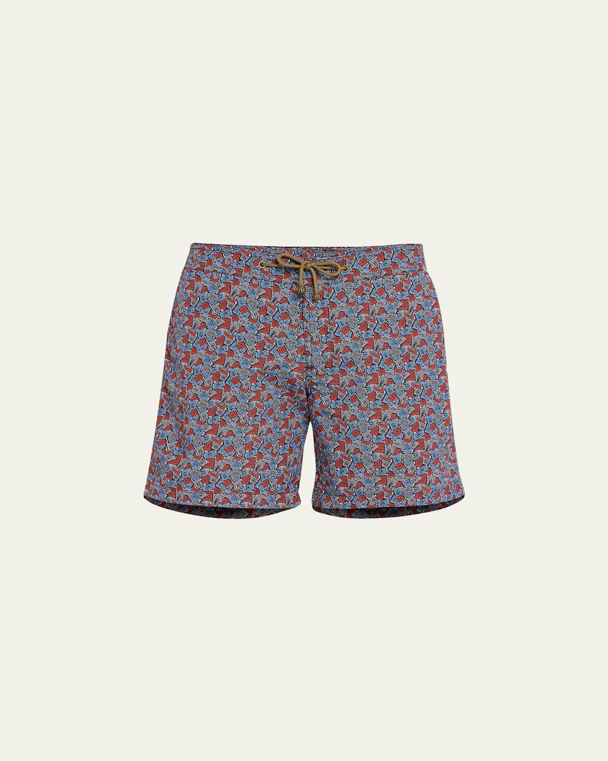 Men's Dotted Checks Swim Shorts