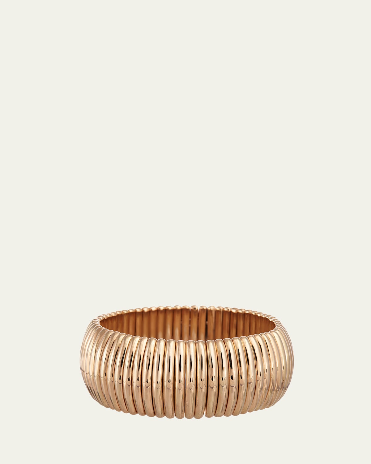 18K White Gold Diamond Scribble Band Ring