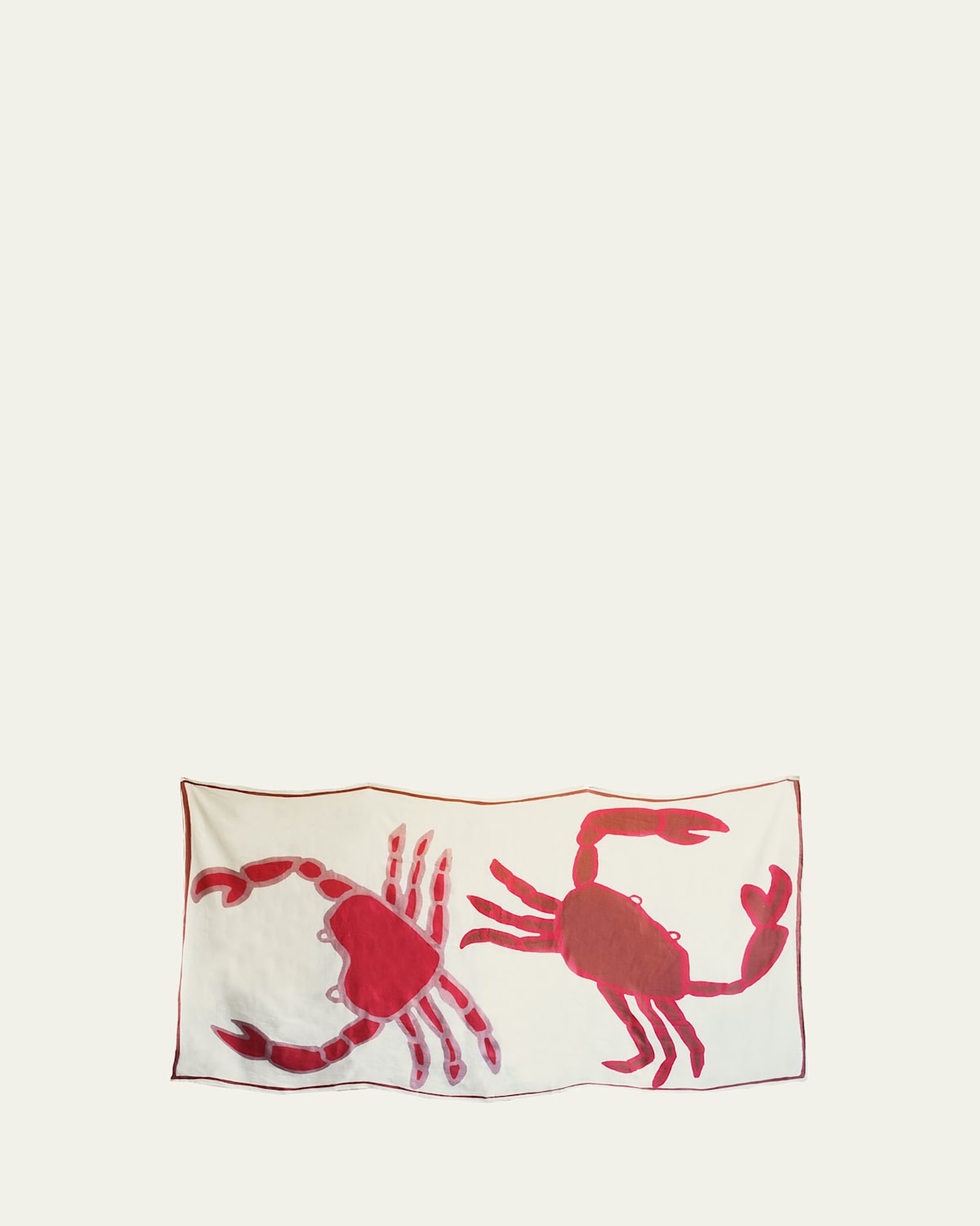 Amuse La Bouche Crabs Linen Tablecloth - Women's Home
