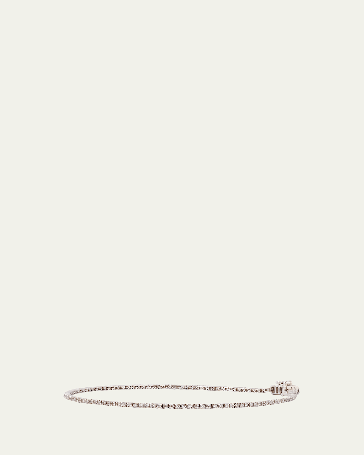 Skinny Diamond Tennis Bracelet, 7"L