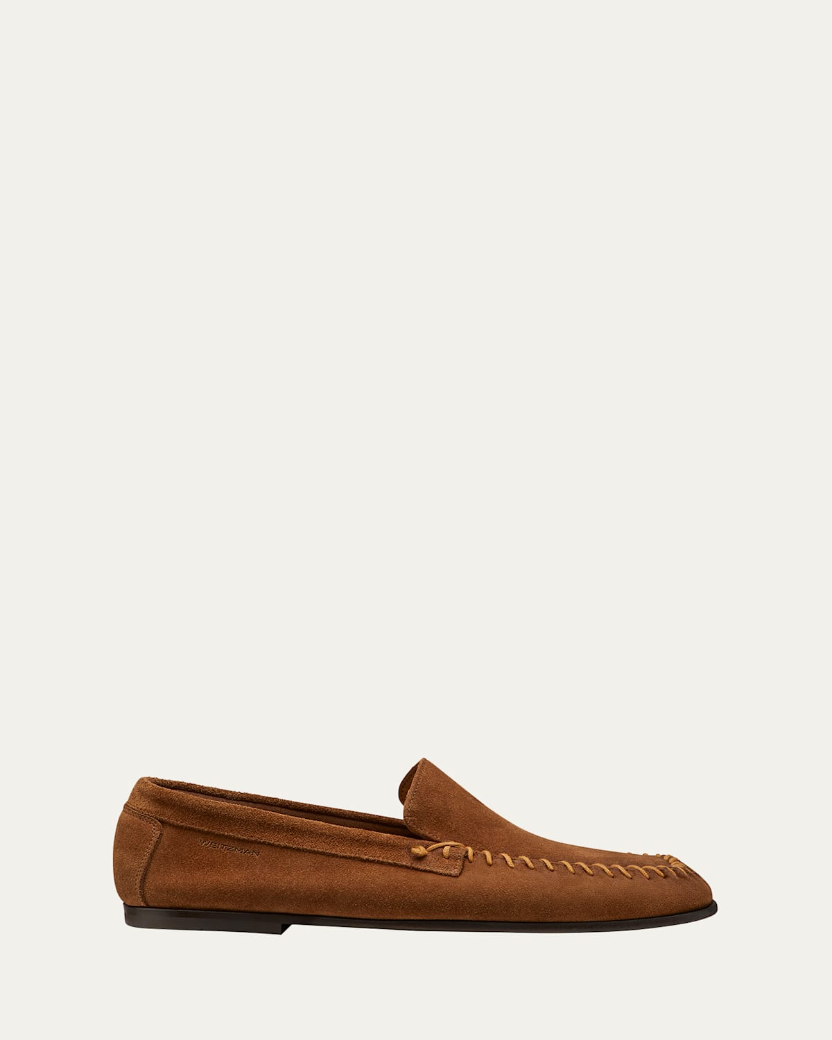 Stuart Weitzman The Montauk Venetian Moc In Brown