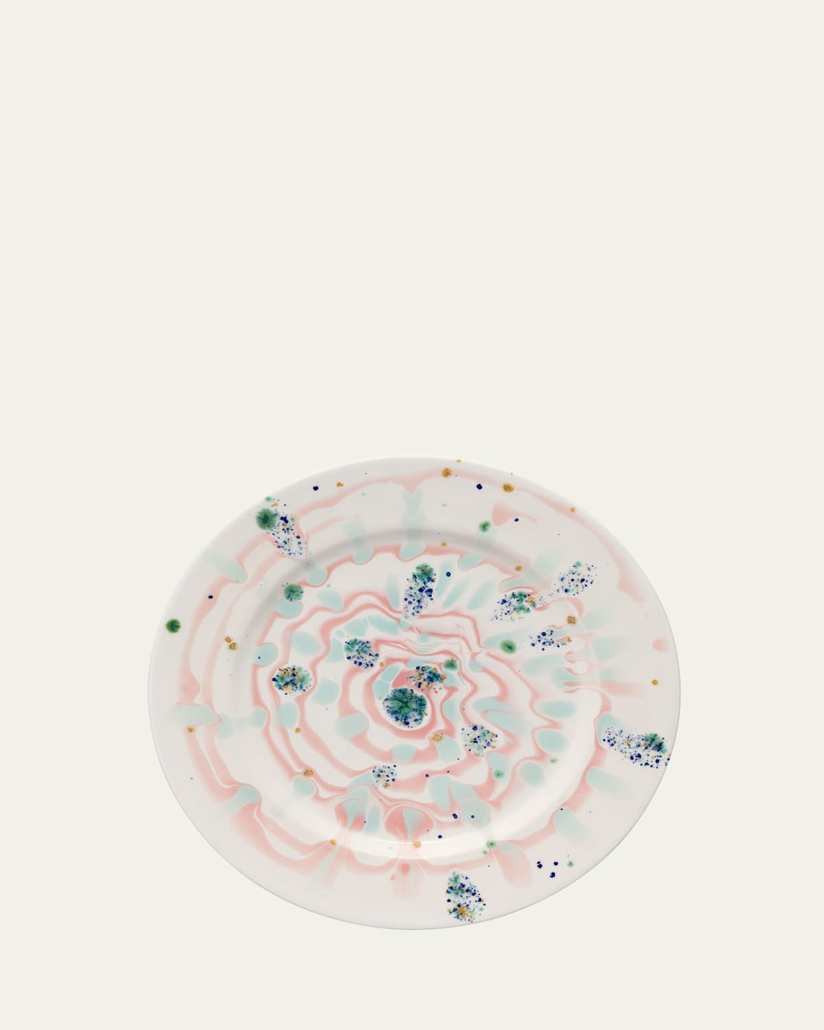 Coralla Maiuri Four Season Winter Rim Dinner Plate