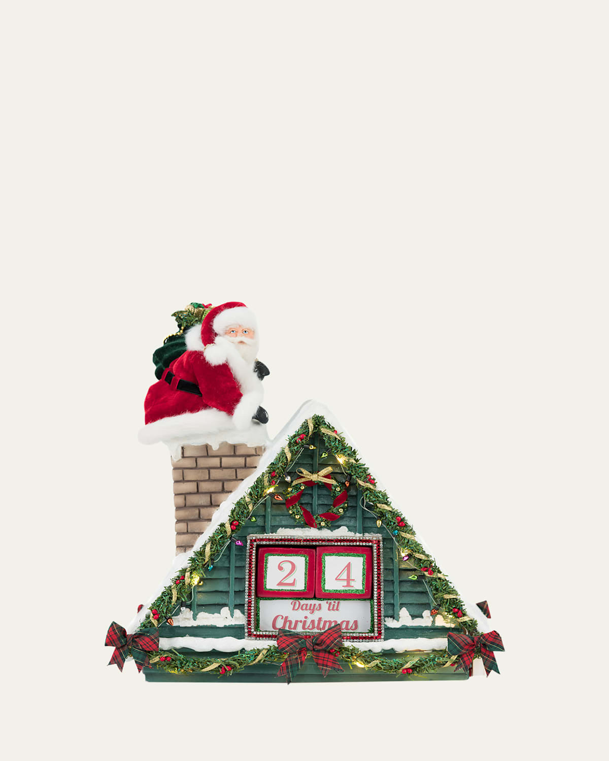 Santa in Chimney Christmas Countdown