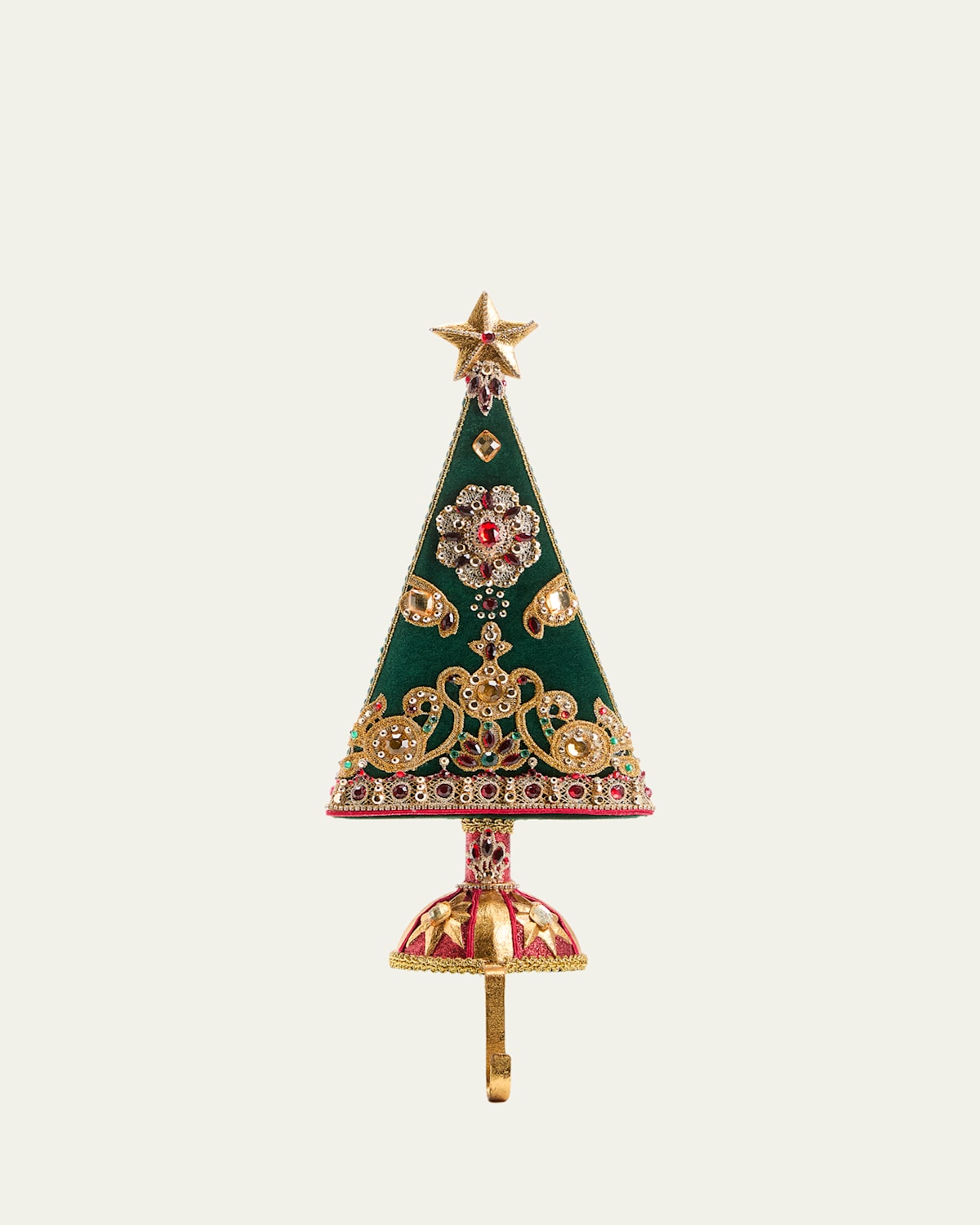 Christmas Castle Tree Stocking Holder