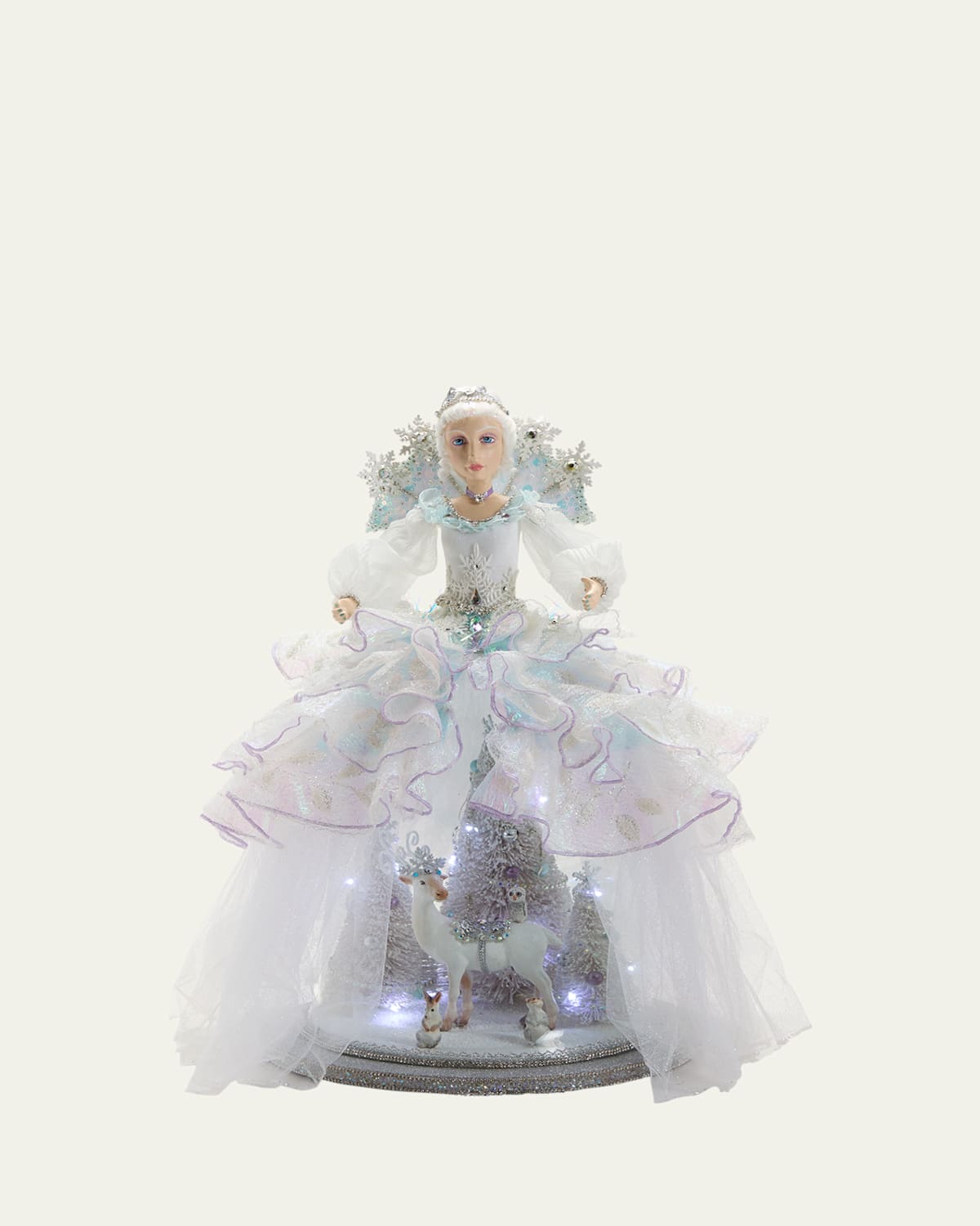 Queen Crystalline Cloche Piece