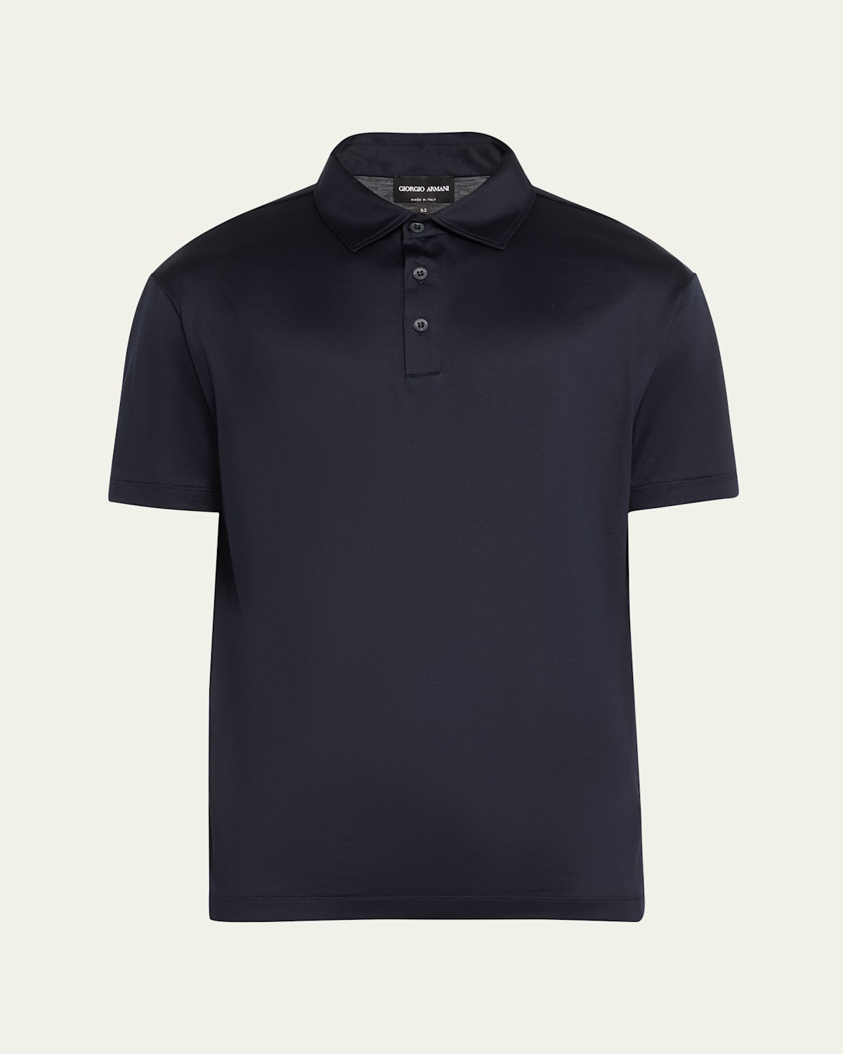Giorgio Armani Men's Luxe Jersey Polo Shirt