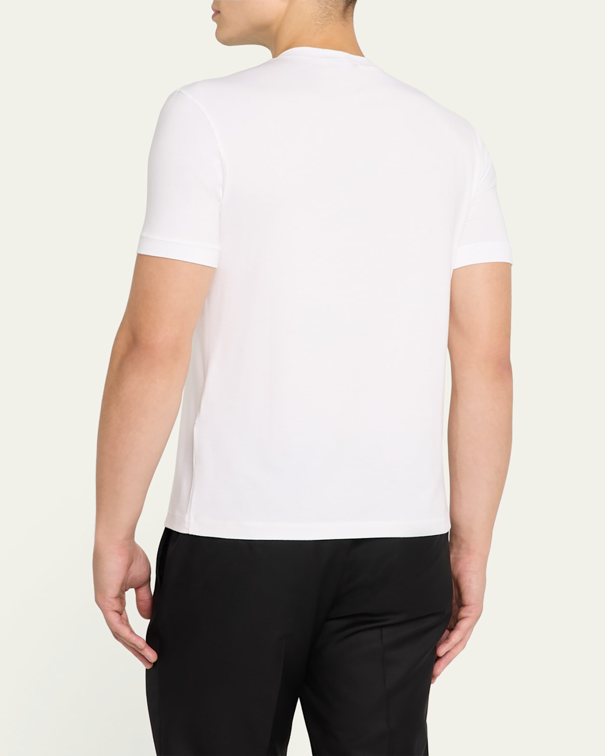 Men'S Textured Stretch T-Shirt