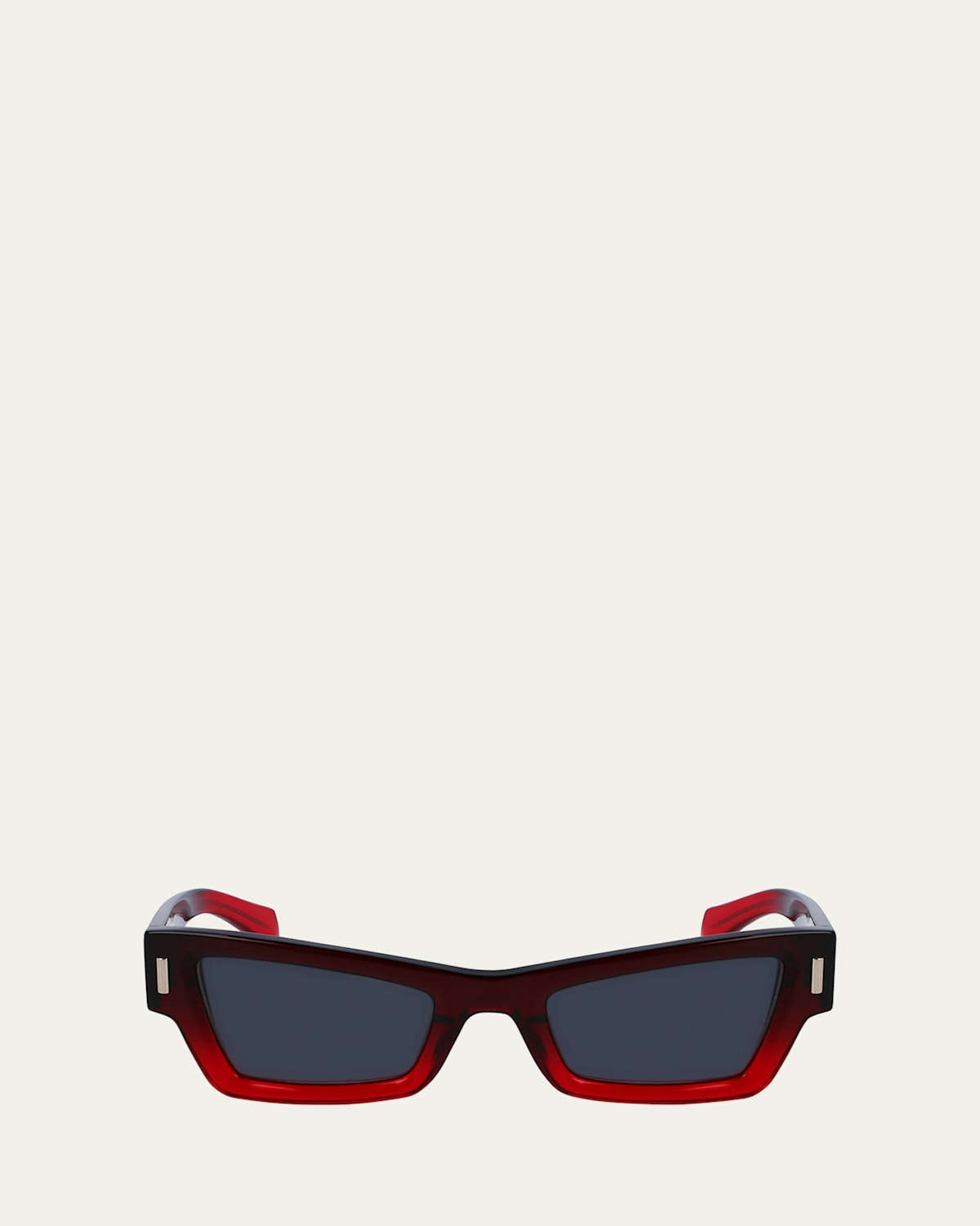 Rivets Acetate Cat-Eye Sunglasses