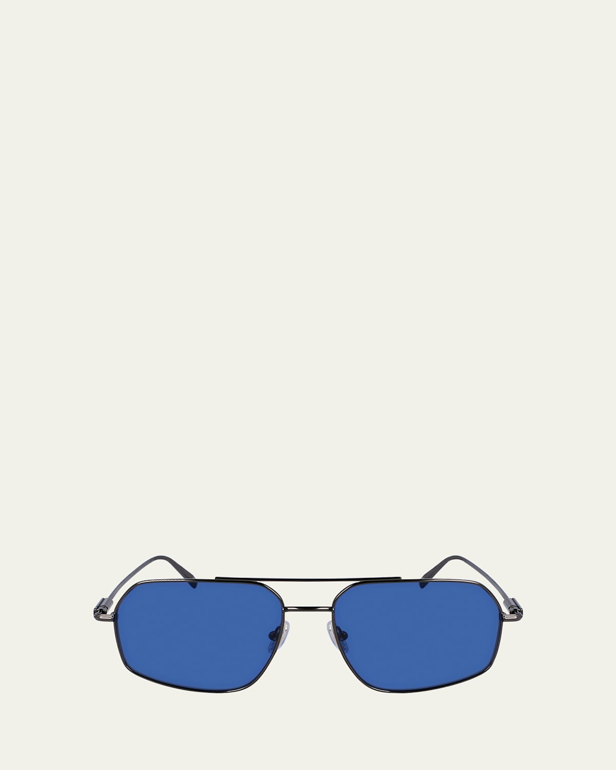Men's Prisma Metal Aviator Sunglasses, 58mm