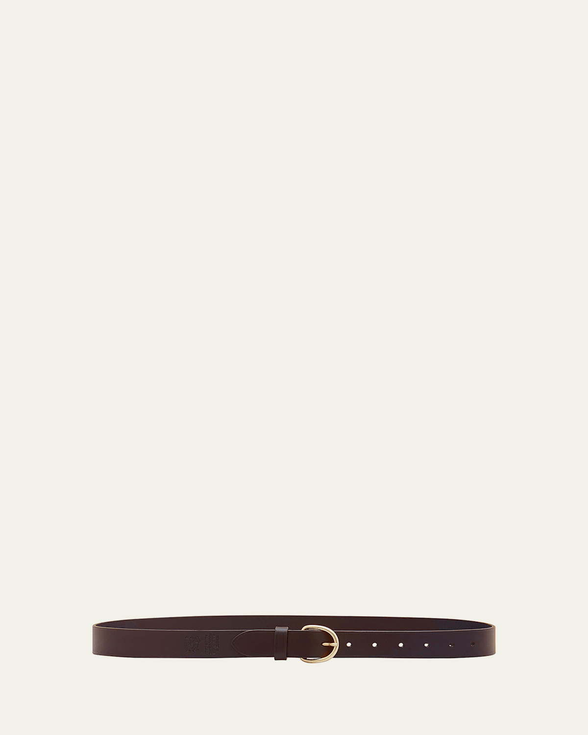 Classic Calf Leather Buckle Belt