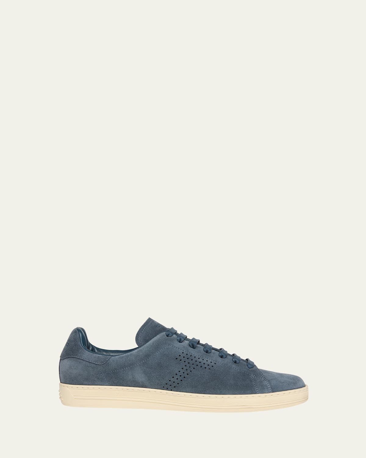 Tom Ford Warwick Sneakers In Denim Cream