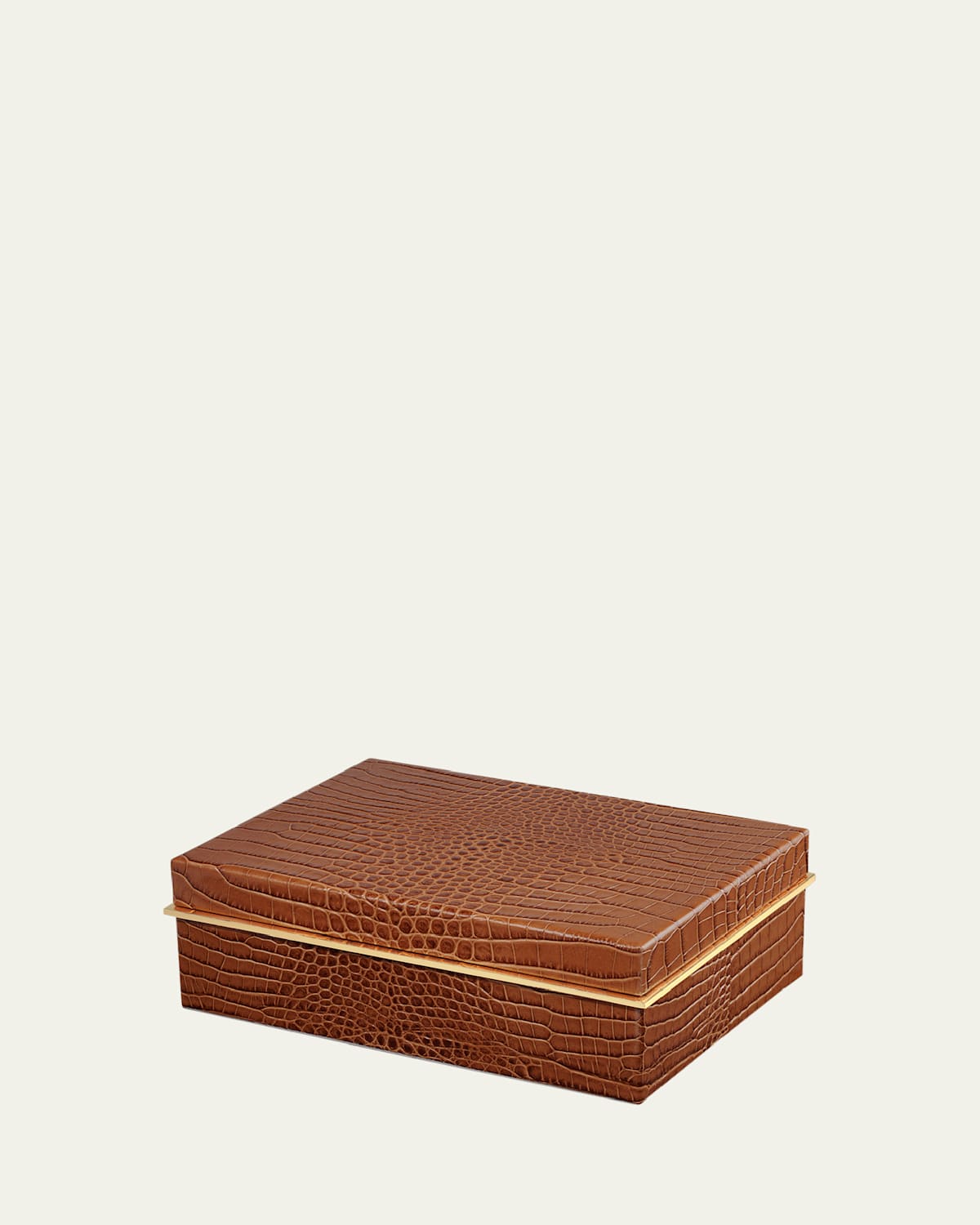 Classic Croc Leather Small Box