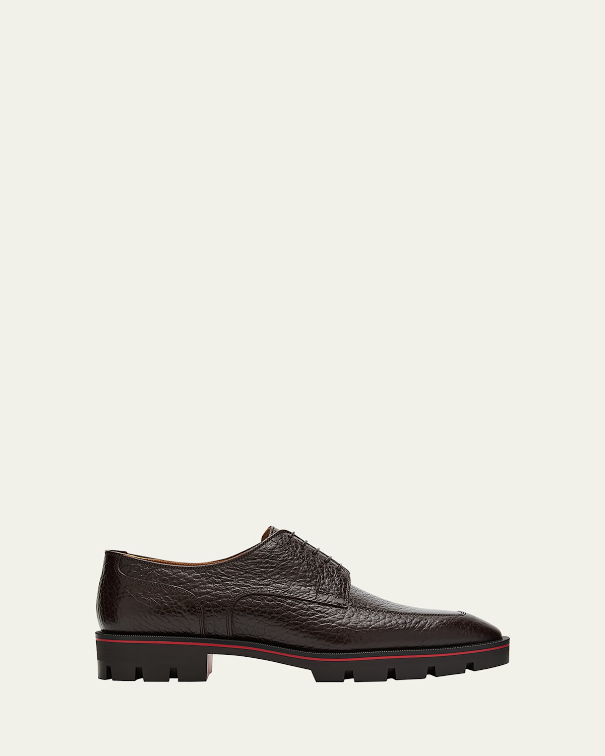 Men's Davisol Grained Leather Derby Shoes