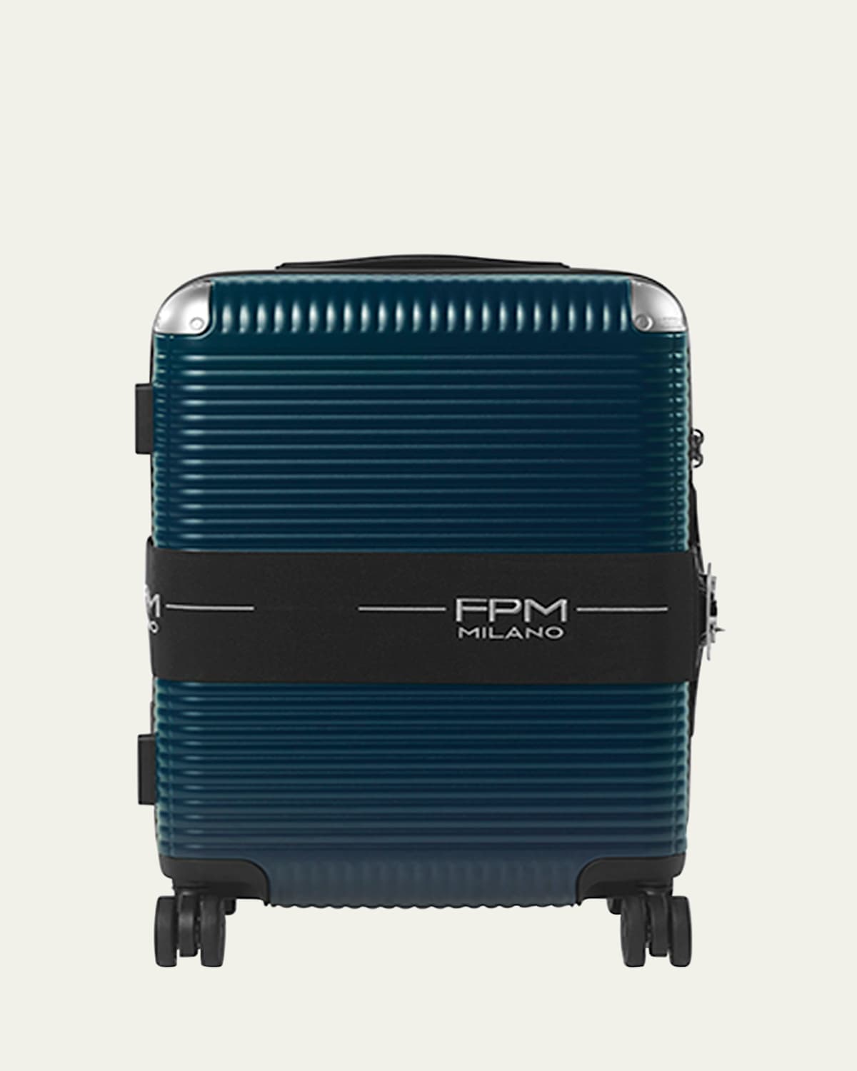 Fpm Milano Bank Zip Deluxe 27" Hardside Luggage In Blue