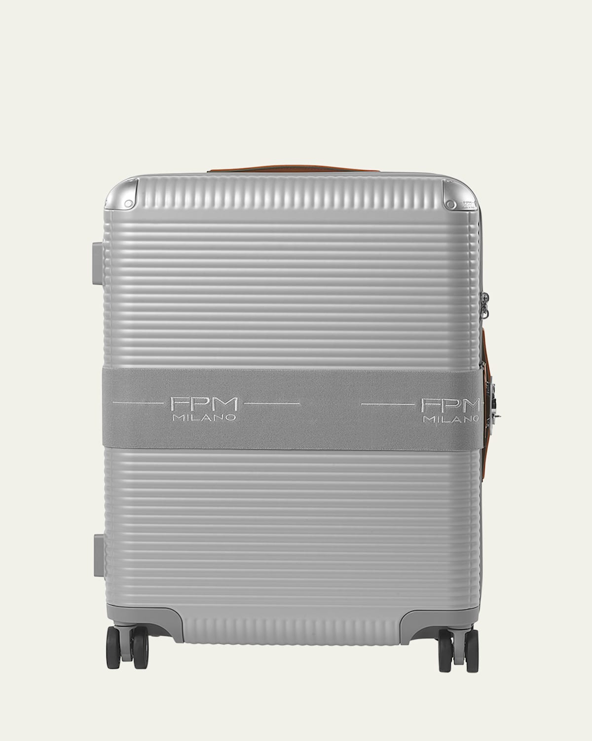Fpm Milano Bank Zip Deluxe 29" Trunk In Glacier Grey