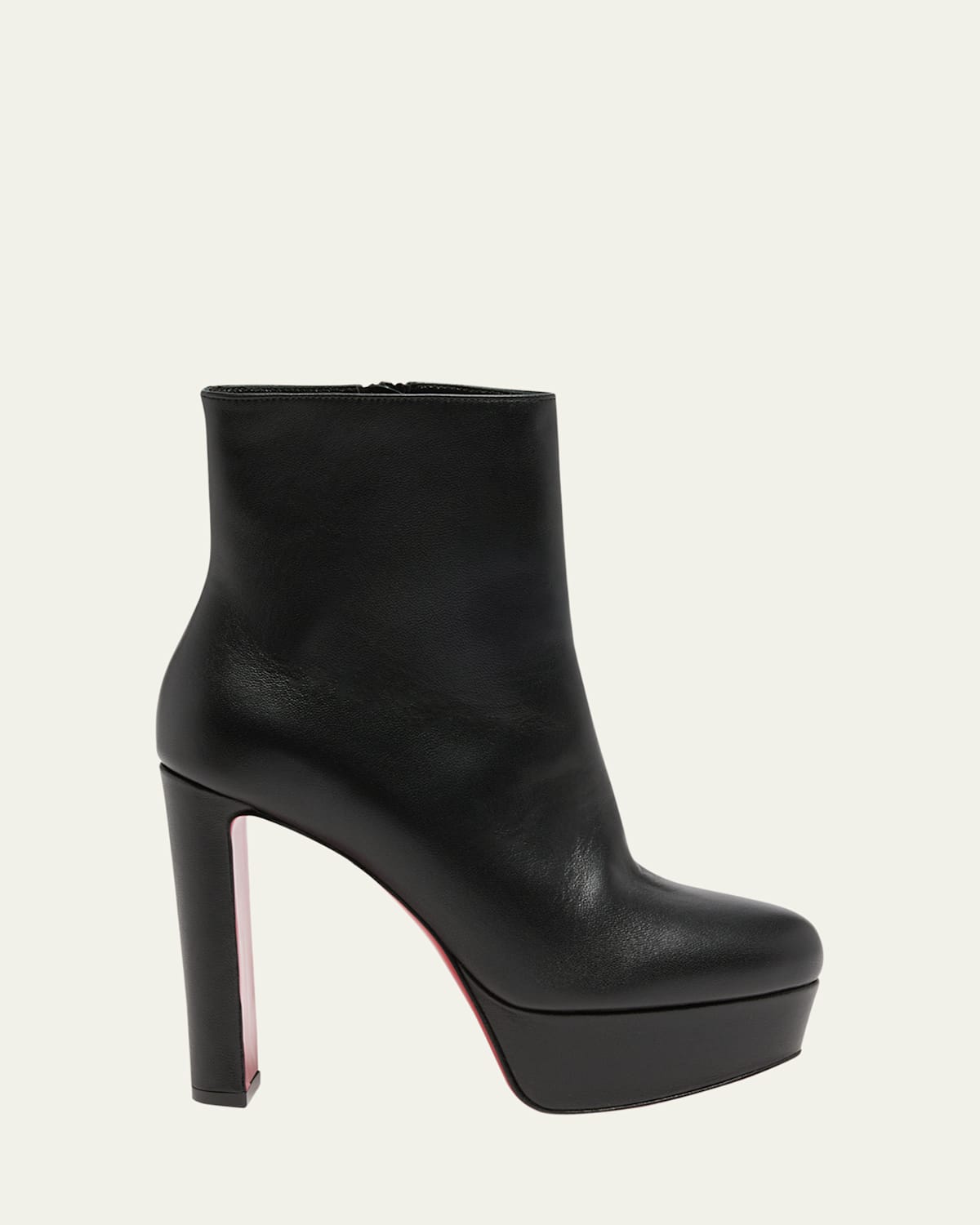 Red bottom studded boots on sale